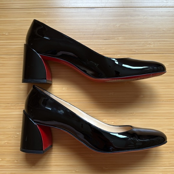Christian Louboutin Miss Sab Patent leather pumps, size 37.5 - Picture 10 of 16
